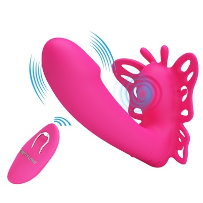 Masażer punktu G Katherine 23 cm z podwójną stymulacją - 1