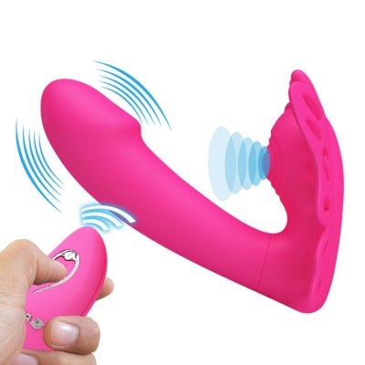 Masażer punktu G Katherine 23 cm z podwójną stymulacją - 1 2