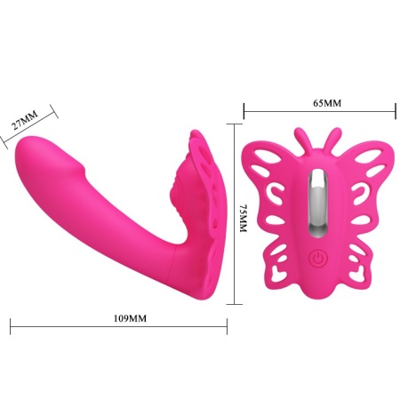 Masażer punktu G Katherine 23 cm z podwójną stymulacją - 5