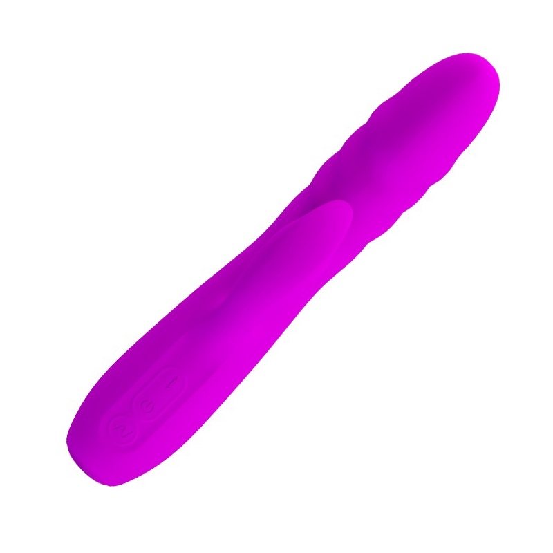 Wibrator króliczek Melanie z funkcją pchania i wibracjami, 22,5 cm - 2