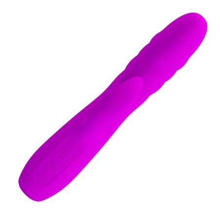 Wibrator króliczek Melanie z funkcją pchania i wibracjami, 22,5 cm - 2