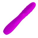 Wibrator króliczek Melanie z funkcją pchania i wibracjami, 22,5 cm - 2