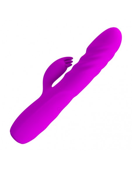 Wibrator Królik Melanie Fiolet - Wibratory Króliczki - 3