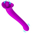 Stymulator Faust z funkcją lizania i wibracji, 21,9 cm - 1