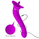 Stymulator Faust z funkcją lizania i wibracji, 21,9 cm - 7