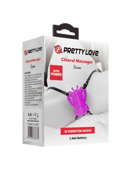 PRETTY LOVE - Clitoral Massager SLOANE - Stymulatory łechtaczki klasyczne - 8