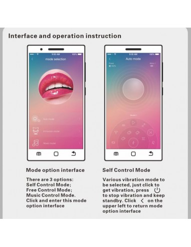PRETTY LOVE - NYMPH  - WIBRATORY STEROWANE TELEFONEM - 3