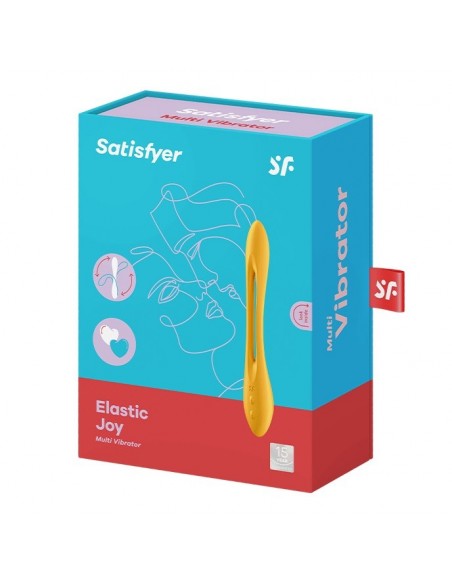 Elastic Joy multi vibrator (Dark Yellow) - Stymulatory łechtaczki klasyczne - 1