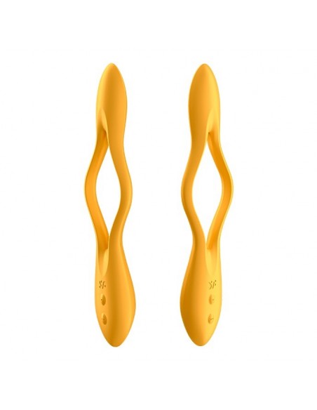 Elastic Joy multi vibrator (Dark Yellow) - Stymulatory łechtaczki klasyczne - 5