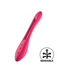Elastic Joy multi vibrator (Red) - Stymulatory łechtaczki klasyczne - 1 2