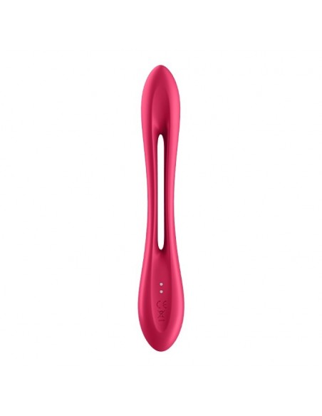 Elastic Joy multi vibrator (Red) - Stymulatory łechtaczki klasyczne - 10