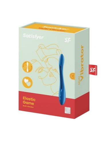 Elastic Game multi vibrator (Dark blue) - Stymulatory łechtaczki klasyczne - 1