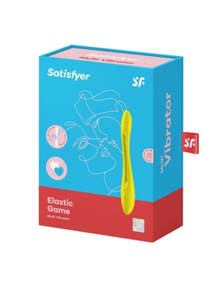 Elastic Game multi vibrator (Yellow) - Stymulatory łechtaczki klasyczne - 1