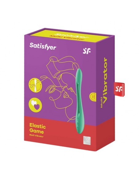 Elastic Game multi vibrator (light green) - Stymulatory łechtaczki klasyczne - 1