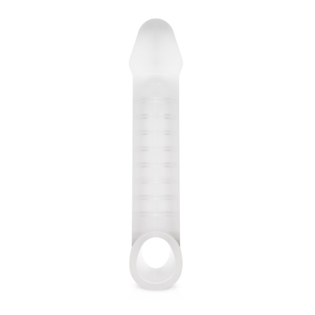 Rękawek Powiększający Penis Boners Supporting +5 cm, TPE, długość 25,5 cm, średnica wewnętrzna 3,5 cm - 5