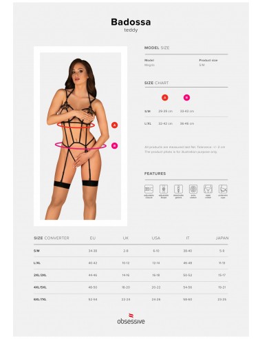 Bielizna-Badossa body otwarte  S/M - Body - 7