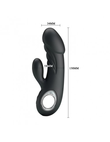 Stylowy Wibrator Króliczek ANSEL 7 Funkcji Wibracji - Wibratory Króliczki - 15