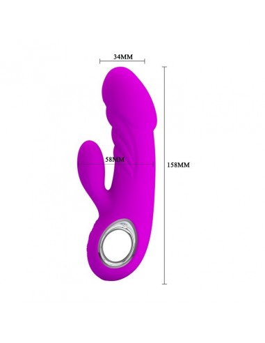 Stylowy Wibrator Króliczek ANSEL 7 Funkcji Wibracji - Wibratory Króliczki - 25