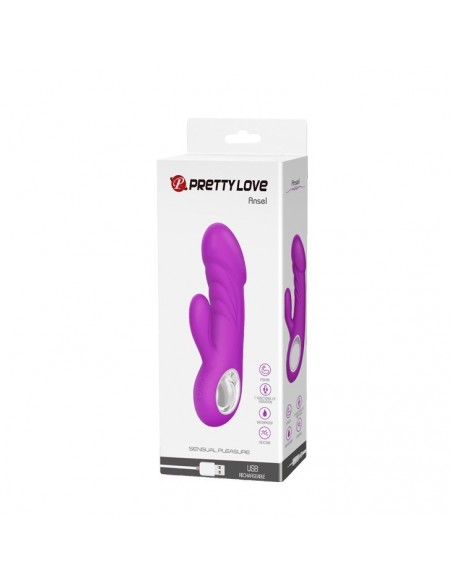 Stylowy Wibrator Króliczek ANSEL 7 Funkcji Wibracji - Wibratory Króliczki - 28