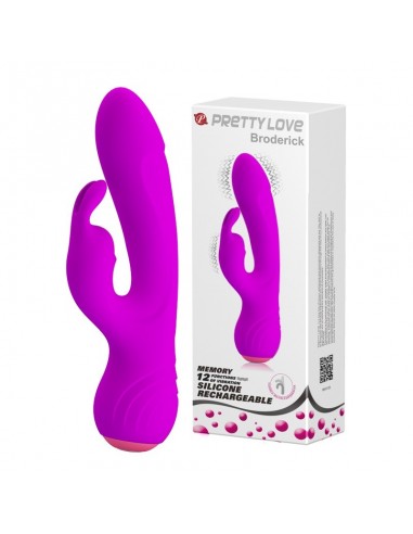 Stylowy Wibrator Króliczek BRODERICK 12 Funkcji - Wibratory Króliczki - 10