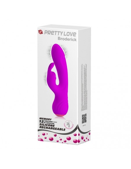 Stylowy Wibrator Króliczek BRODERICK 12 Funkcji - Wibratory Króliczki - 16
