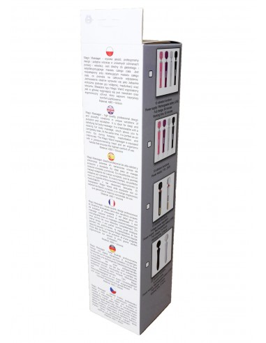 Masażer do Ciała i Miejsc Intymnych 110-240V 10 Trybów Mocnej Wibracji - Wibratory Magic Wand - 16