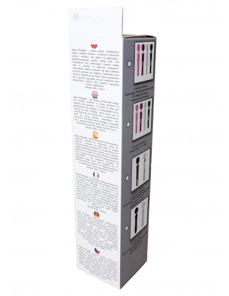 Masażer do Ciała i Miejsc Intymnych 110-240V 10 Trybów Mocnej Wibracji - Wibratory Magic Wand - 16