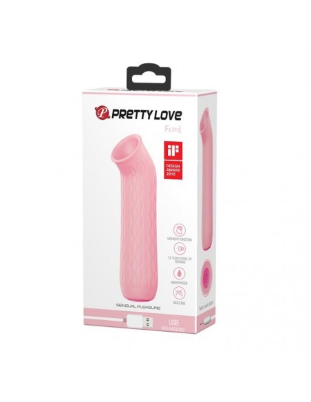 Masażer Łechtaczki Bezdotykowy 12 Trybów Ssania FORD - Wibratory Bezdotykowe - 9