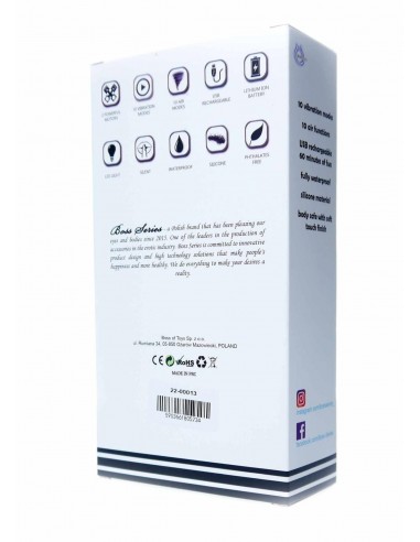 Bezdotykowy Stymulator Łechtaczki i Wibrator w Jednym 10 Funkcji - Wibratory Bezdotykowe - 13