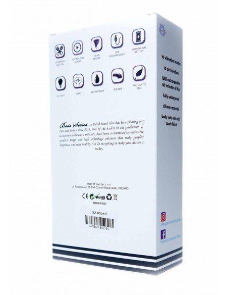 Bezdotykowy Stymulator Łechtaczki i Wibrator w Jednym 10 Funkcji - Wibratory Bezdotykowe - 13