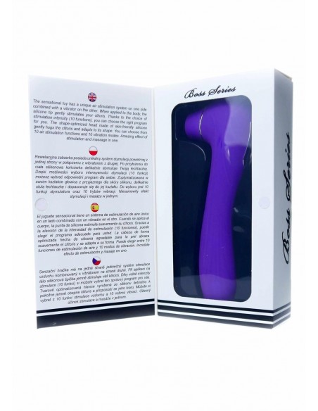 Bezdotykowy Stymulator Łechtaczki i Wibrator w Jednym 10 Funkcji - Wibratory Bezdotykowe - 14