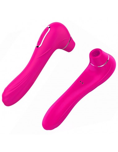 Bezdotykowy Stymulator Łechtaczki i Wibrator w Jednym 10 Funkcji - Wibratory Bezdotykowe - 3