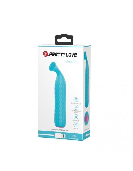 Bezdotykowy Stymulator Łechtaczki Quentin 12 Funkcji Ssących - Wibratory Bezdotykowe - 11