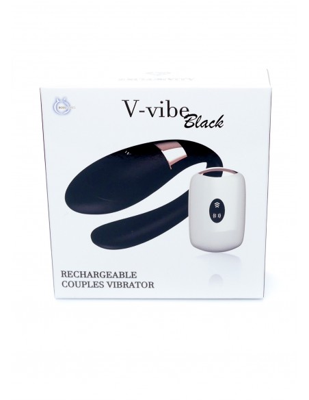 Stymulator dla Kobiet i Par V-Vibe z Pilotem Bezprzewodowym 7 Funkcji Wibracji - WIBRATORY DLA PAR - 27
