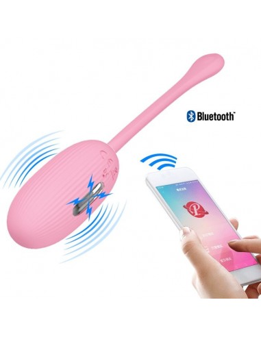 Jajeczko Wibrujące Sterowane Telefonem Doreen 12 Trybów Wibracji i 3 Elektrowstrząsy - Kulki Gejszy i Jajeczka Wibrujące - 2