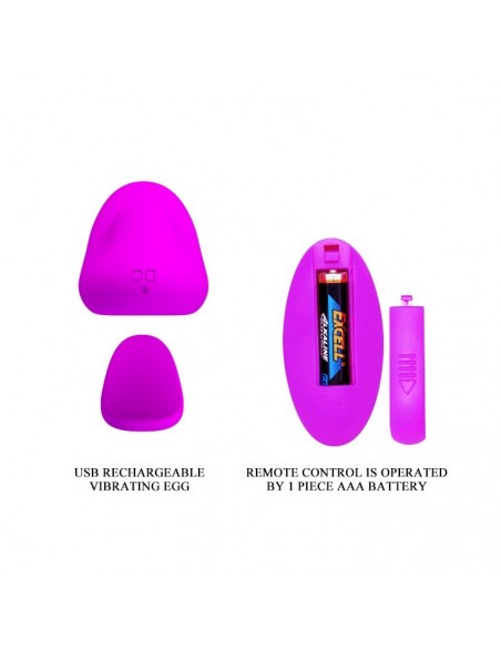 Magnetyczny Wibrator w Majteczkach dla Kobiet i Par - 12 Funkcji Wibracji - WIBRATORY DLA PAR - 7