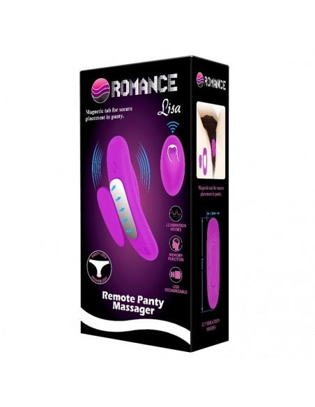 Magnetyczny Wibrator w Majteczkach dla Kobiet i Par - 12 Funkcji Wibracji - WIBRATORY DLA PAR - 8