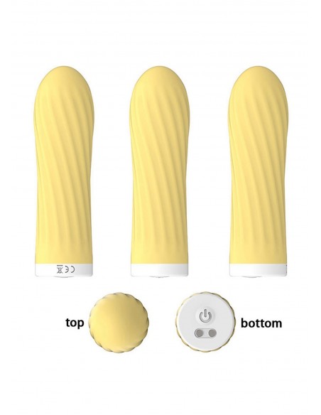 Potężny Mini Wibrator Przyjemny w Dotyku 10 Funkcji Wibracji - Wibratory Mini - 9