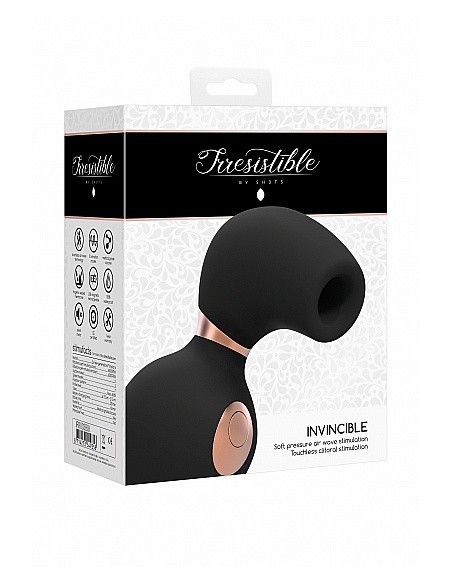 Masażer Łechtaczki Invincible - Mocny, Piękny, Bezdotykowy - Wibratory Bezdotykowe - 16
