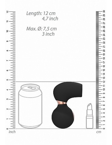 Masażer Łechtaczki Invincible - Mocny, Piękny, Bezdotykowy - Wibratory Bezdotykowe - 17
