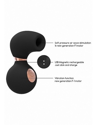 Masażer Łechtaczki Invincible - Mocny, Piękny, Bezdotykowy - Wibratory Bezdotykowe - 24