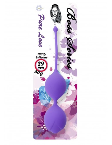 Kulki Gejszy - Trening Mięśni Kegla - 29 mm 60 g - Kulki Gejszy Podwójne i Pojedyncze - 6