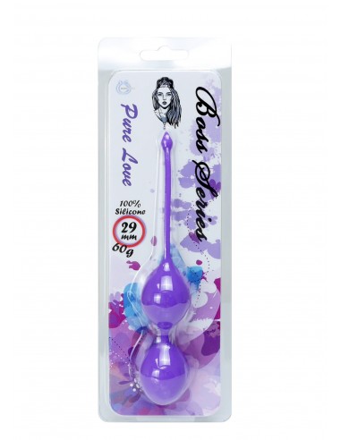 Kulki Gejszy - Trening Mięśni Kegla - 29 mm 60 g - Kulki Gejszy Podwójne i Pojedyncze - 7