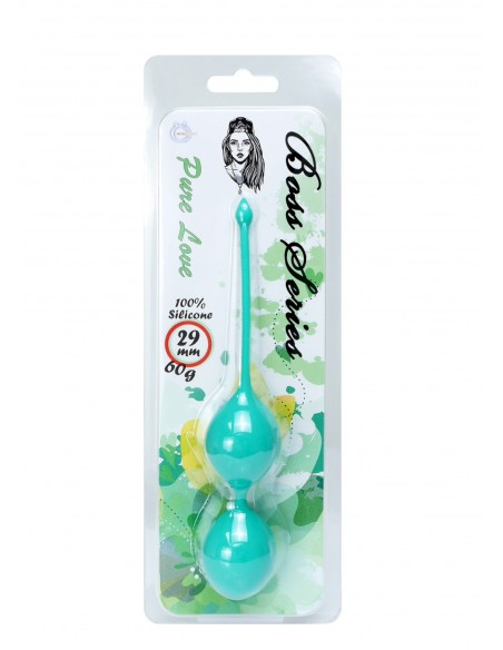 Kulki Gejszy - Trening Mięśni Kegla - 29 mm 60 g - Kulki Gejszy Podwójne i Pojedyncze - 10