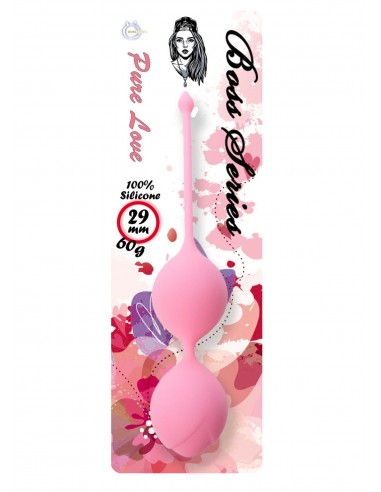 Kulki Gejszy - Trening Mięśni Kegla - 29 mm 60 g - Kulki Gejszy Podwójne i Pojedyncze - 12