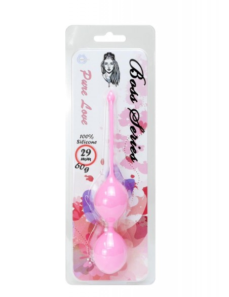 Kulki Gejszy - Trening Mięśni Kegla - 29 mm 60 g - Kulki Gejszy Podwójne i Pojedyncze - 13