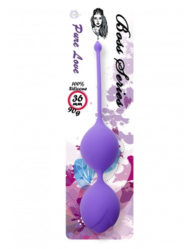 Kulki Gejszy - Trening Mięśni Kegla - 36 mm 90 g - Kulki Gejszy Podwójne i Pojedyncze - 8