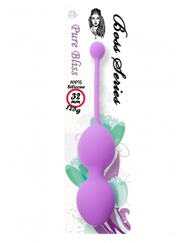 Kulki Gejszy - Trening Mięśni Kegla - 32 mm 125 g - Kulki Gejszy Podwójne i Pojedyncze - 5