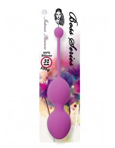 Kulki Gejszy - Trening Mięśni Kegla - 32 mm 165 g - Kulki Gejszy Podwójne i Pojedyncze - 1 2