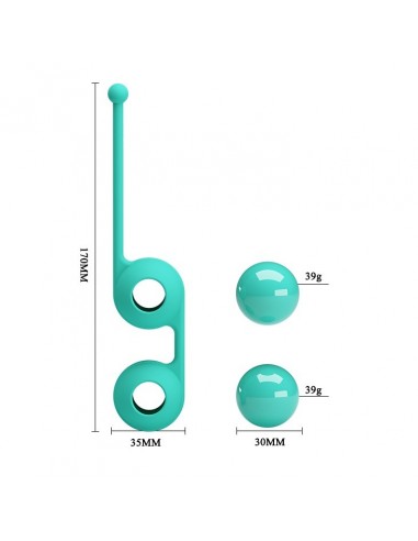 Kulki Gejszy - Kegel Tighten Up III - 35 mm 78 g - Kulki Gejszy Podwójne i Pojedyncze - 11